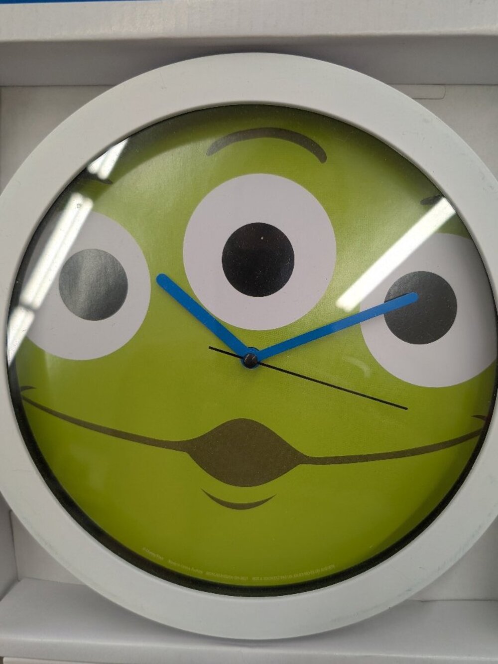 Disney Pixar Toy Story Alien Little Green Men Wall Clock 9.5” NIB